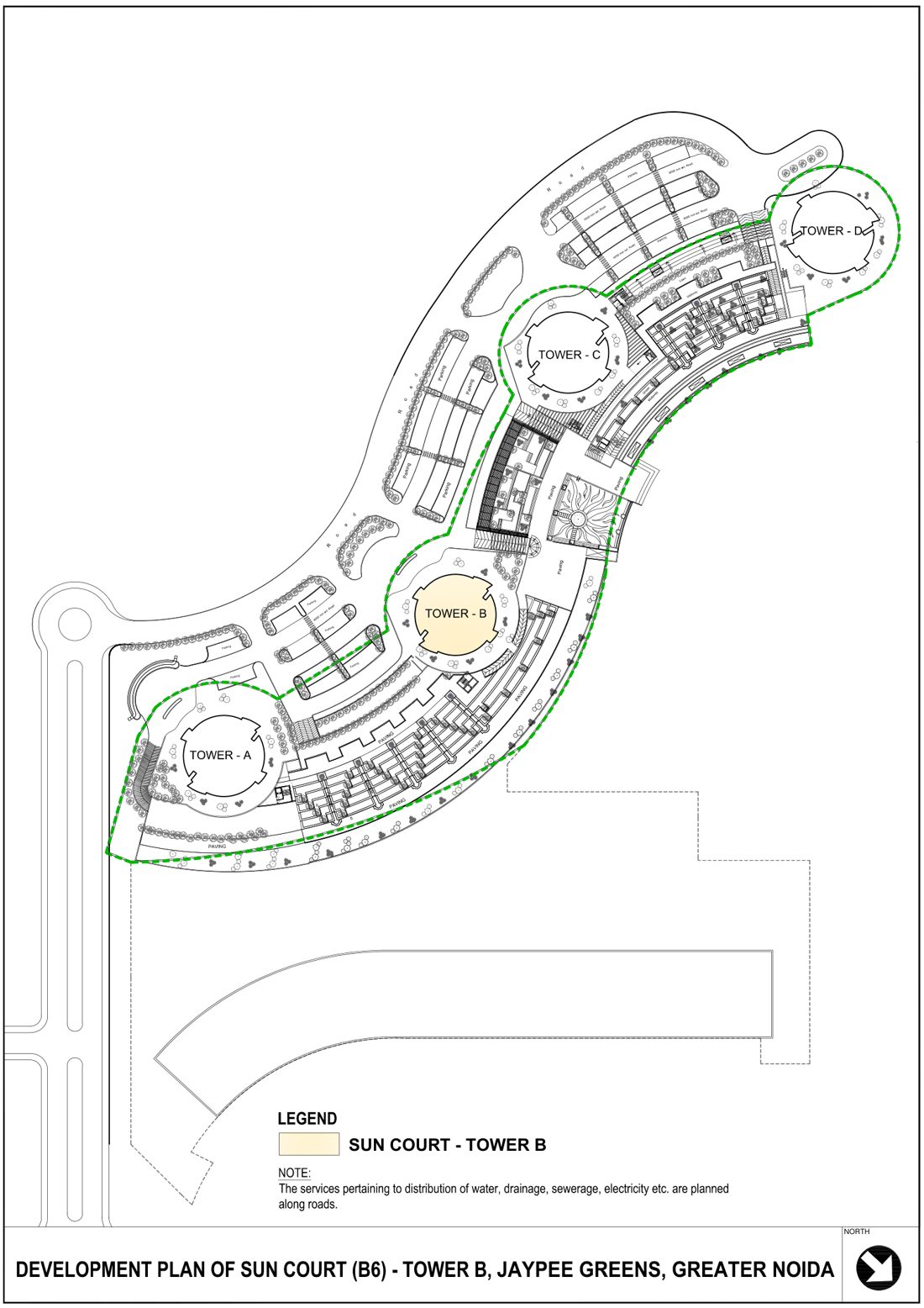 Jaypee Greens Sun Court - B, Greater Noida