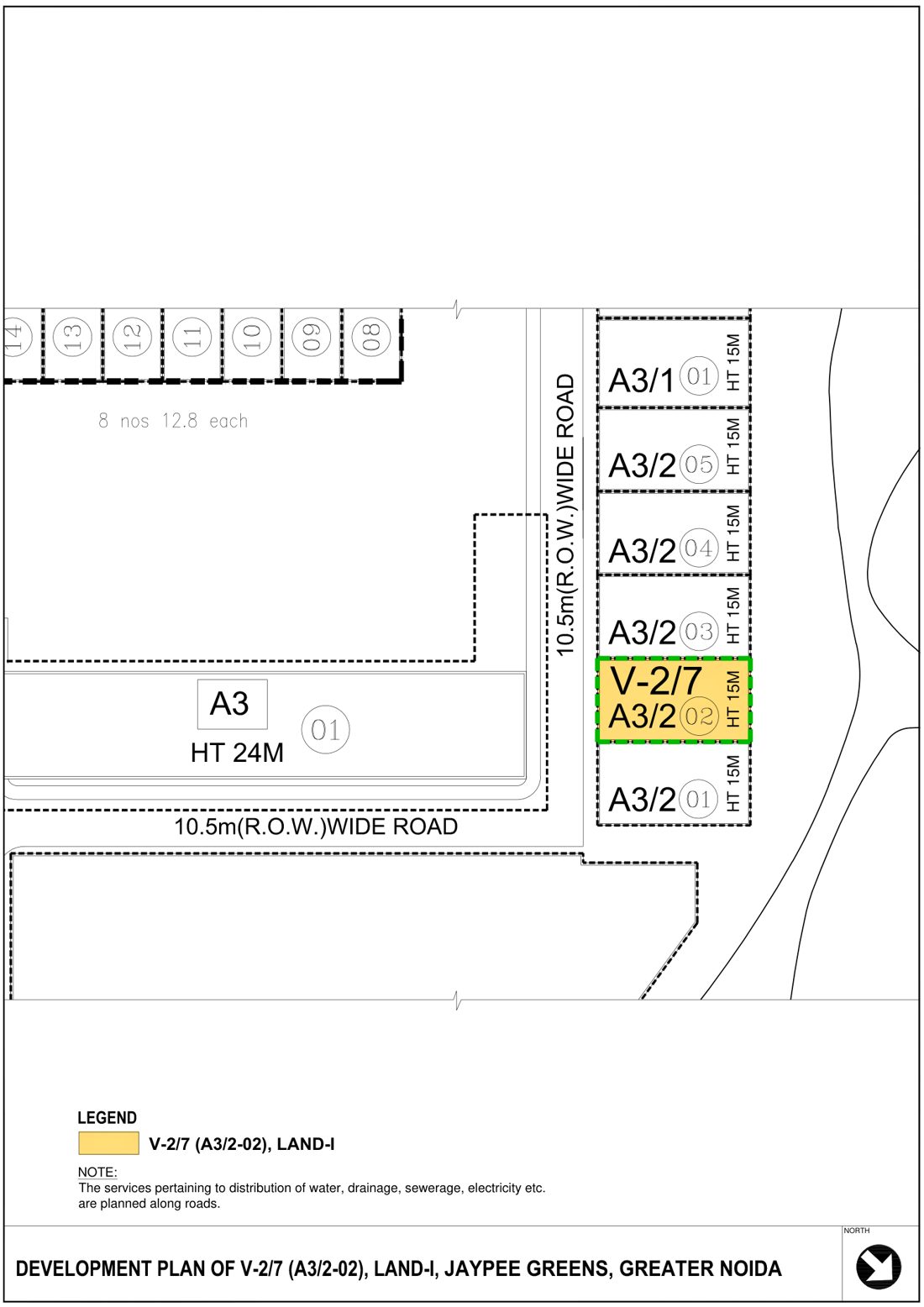 Jaypee Greens, V-2/7 Land 1, Greater Noida